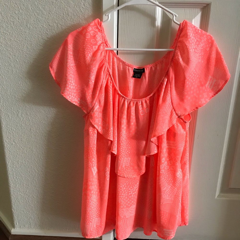 Torrid summer sheer top
